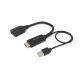 8. Equip 119039 Kabeladapter 0,15 m HDMI Typ A (Standard) DisplayPort Schwarz