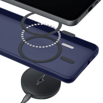 12. Samsung Galaxy S26 Ultra - 3mk Smoke MagCase Blau