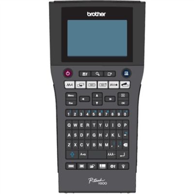 5. Brother PT-H500 Etikettendrucker, 180 x 180 dpi, 30 mm/s, kabelgebunden, TZe, QWERTY