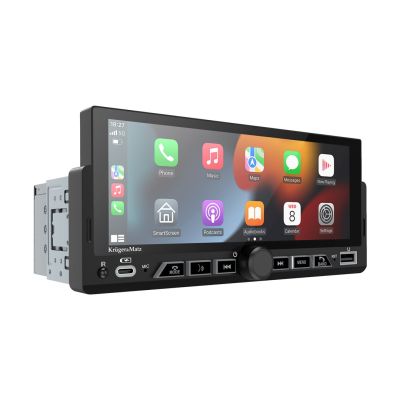 2. KRUGER&MATZ Autoradio KM2017 CarPlay/Android Auto 1DIN
