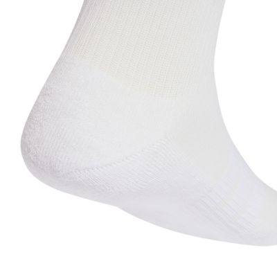8. adidas Cushioned Sportswear Crew 3P Socken Weiß JZ0530