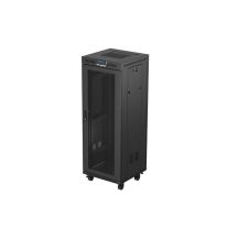 Lanberg FF01-6632-23BL 32U Rack, freistehend, schwarz