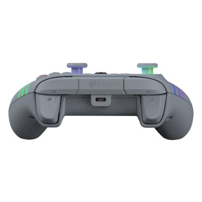 7. PDP Afterglow Wave Gray USB-Gamepad (Analog/Digital) für PC, Xbox One, Xbox Series S und Xbox Series X