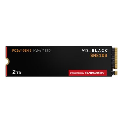 10. SSD WD Black SN8100 ohne HS 2TB WDS200T1X0M