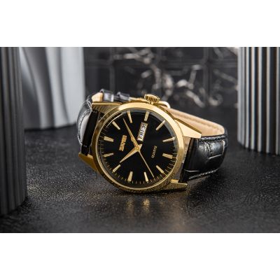 6. Herrenuhr Skmei 9073GDBK-B + Box
