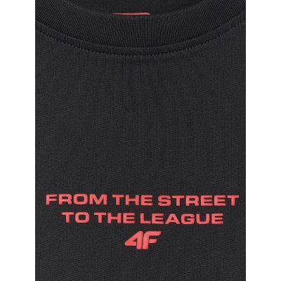 7. Locker geschnittenes Jungen-T-Shirt mit Aufdruck 4F 4FJRSS26TTSHM3835-20S