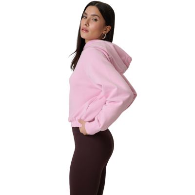 4. Damen-Sweatshirt 4F F2175 hellrosa 4FWSS26TSWSF2175 56S