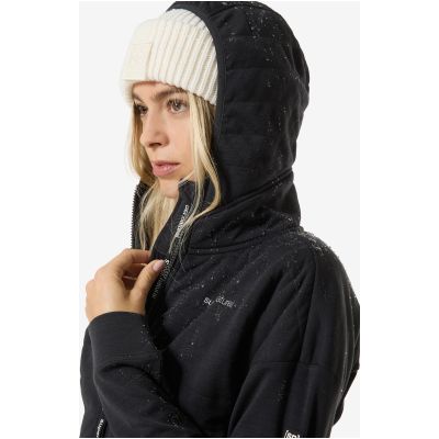 6. Damenjacke SUPER.NATURAL W WARM UP ALOOF DWR JACKET, schwarz