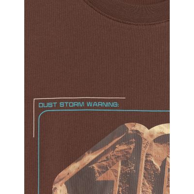 6. Herren-T-Shirt mit Aufdruck, regulär, Größe 4F 4FRSS26TTSHM4230-81S