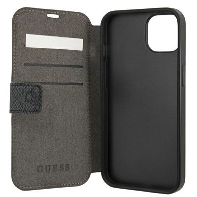 5. Guess GUBKP13S4GDGR iPhone 13 mini 5.4" grau/graues Buch 4G Stripe