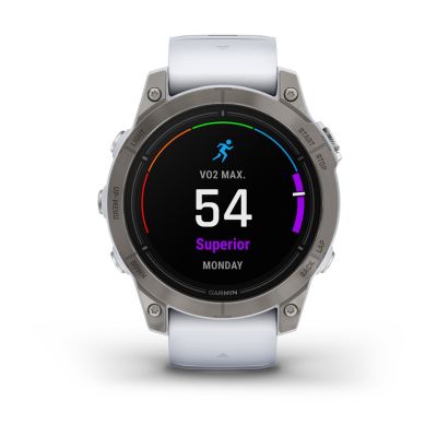 2. Garmin Epix Pro Gen 2 Saphir 47mm Titan Whitestone Sportuhr