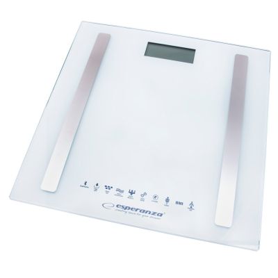 8. Esperanza B.FIT EBS016W Bluetooth-Waage (Weiß)