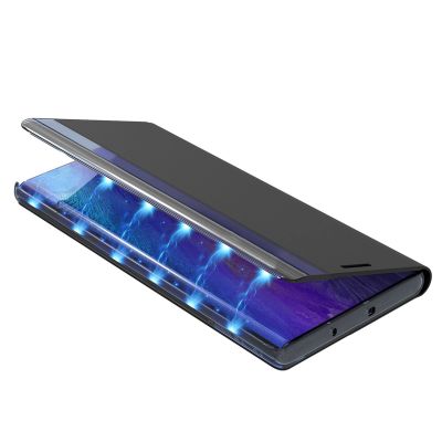 3. Neue Schutzhülle mit Klappe und Ständer für iPhone 16e / 17e – Schwarz