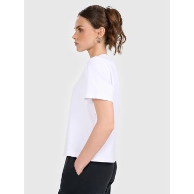 3. Damen-T-Shirt, schlicht, Größe 4F 4FRAW25TTSHF3625-10S