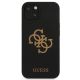 3. Guess GUHCP13SLS4GGBK iPhone 13 mini 5.4" schwarz/schwarz Hartschale Silikon 4G Logo