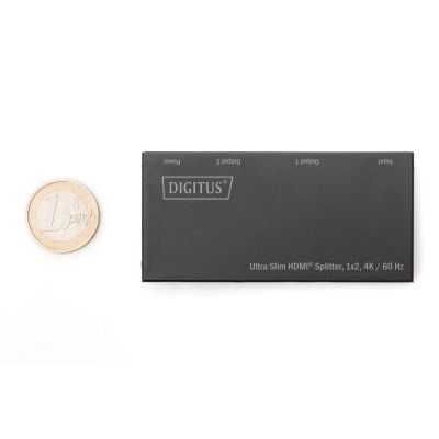 15. HDMI-Splitter mit 2 Ports, UHD4K 60Hz HDR, HDCP 2.2 Audio