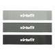 8. VIRTUFIT MINI-BAND-SET – WIDERSTANDSBÄNDER – 3 STÜCK