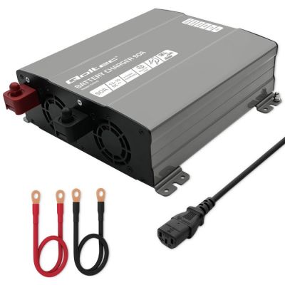 10. Monolith-Ladegerät für LiFePO4-, AGM-, GEL- und SLA-Batterien, 90 A, 12 V, Schnellladung