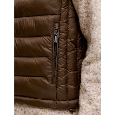 5. Jack&Jones Herren-Weste JJEKINGSLEY LIGHT BODYWARMER COLLAR NOOS 12298870 COCCA