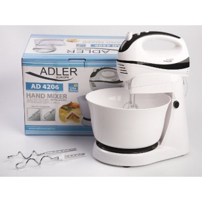 2. Adler AD 4206 Handmixer (300W; weiß)