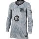 2. Nike FC Barcelona 2026/27 Auswärtstrikot für Kinder, Torwarttrikot, Grau, IO8337 013