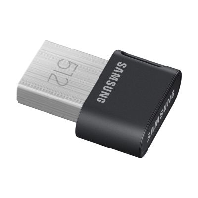 6. Samsung MUF-512AB USB-Stick 512 GB USB Typ-A 3.2 Gen 1 (3.1 Gen 1) Schwarz, Edelstahl