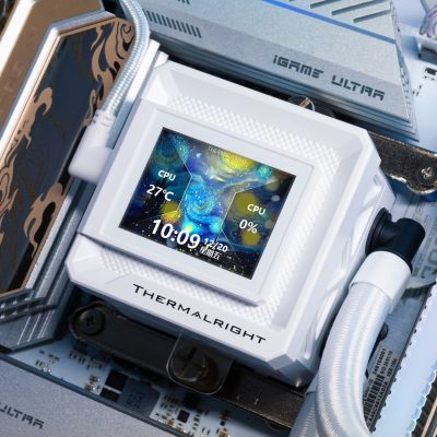 9. CPU-Wasserkühlung Thermalright Frozen Warframe 360 SE ARGB, Weiß