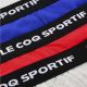 6. Le Coq Sportif Herren-Boxershorts, 3er-Pack, rot, grau, marineblau