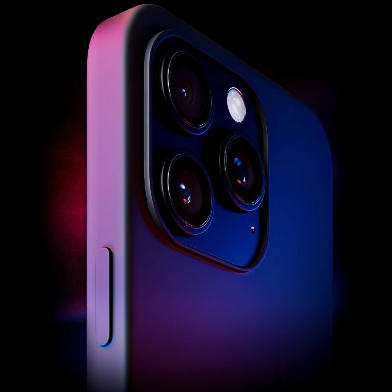 2. 3mk Matt Case Pro für Apple iPhone 16 Pro - Mattschwarz