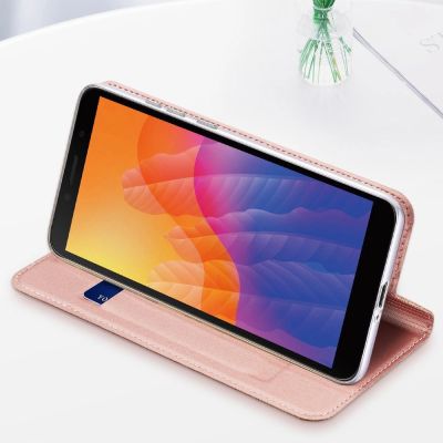 17. DUX DUCIS Skin Pro Holsterhülle für Huawei Y5p pink
