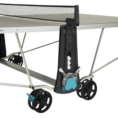 15. Cornilleau 400X Delta Outdoor-Tischtennisplatte grau