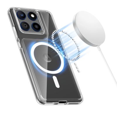 3. Tech-Protect FlexAir Hybrid MagSafe Hülle für Motorola Edge 70 5G – Transparent