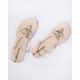 5. Ipanema Sandal Class Damen Flip-Flop-Sandalen beige mit gold