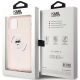 8. Karl Lagerfeld IML Choupette MagSafe Hülle für iPhone 11 / Xr – rosa
