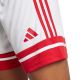 5. adidas Squadra 25 Damenshorts weiß und rot JJ0020