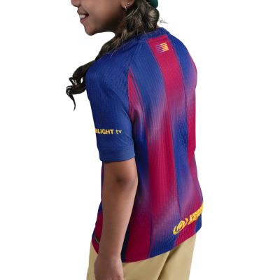 4. Nike FC Barcelona 2025/26 Match Home Kindertrikot navy-bordeaux HJ5216 456