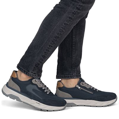 6. Herren-Sneaker Rieker 06100-15, marineblau, lässig