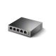 4. TP-Link TL-SG1005P Unmanaged Gigabit Ethernet (10/100/1000) PoE-fähig, Schwarz