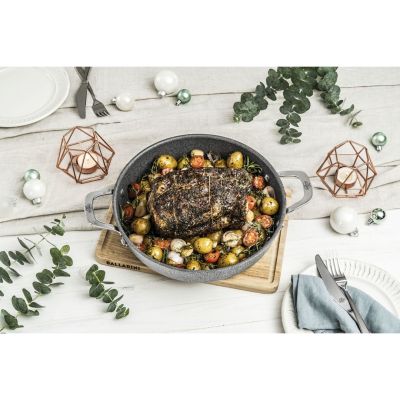 10. BALLARINI Salina Granitium tiefe Bratpfanne mit 2 Griffen, Granit, 28 cm 75002-810-0