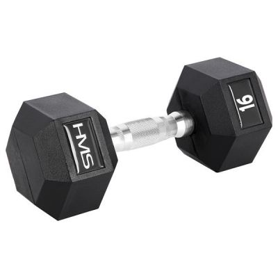 9. HMS HEX PRO Hantel 16 kg