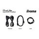 6. iiyama ProLite X2497HSU-B1 Computermonitor 60,5 cm (23,8") 1920 x 1080 px Full HD LED Schwarz