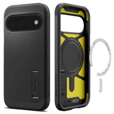 2. Spigen Tough Armor Mag MagSafe Hülle für Google Pixel 11 - Schwarz