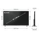 8. Sharp 65HP5265E 165,1 cm (65") 4K Ultra HD Smart TV mit WLAN, Schwarz