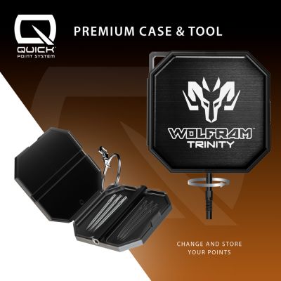 6. Harrows TOLFRAM TRINITY 97% Stahlspitzen-Darts