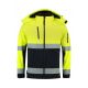 5. Rimeck Bi-color EN ISO 20471 Softshelljacke M MLI-T5297 fluoreszierend gelb