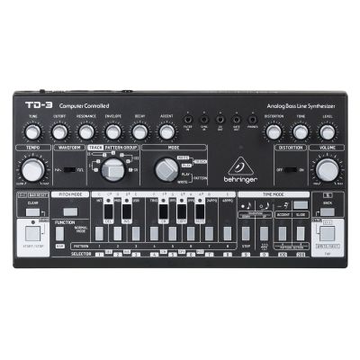 3. Behringer TD-3-BK Bassline-Synthesizer