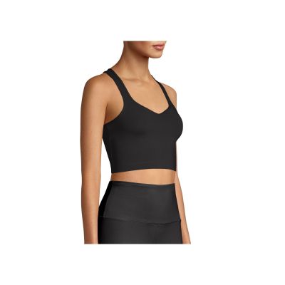 4. CASALL Herzförmiges Sporttop Schwarz