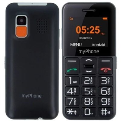2. myPhone Halo Easy 4,32 cm (1,7") 70 g Schwarz, Grau Einsteiger-Smartphone