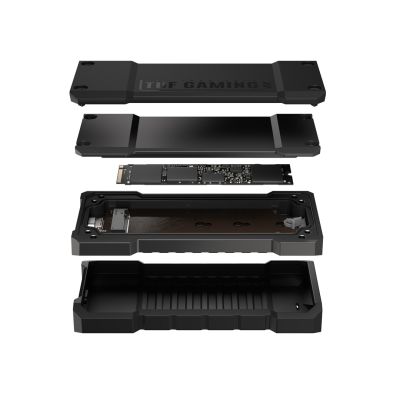 14. Asus TUF Gaming A2 Schwarzes externes SSD-Gehäuse