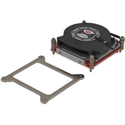 2. Inter-Tech Q-3 Prozessorkühler 8 cm Schwarz, Silber 1 Stück.